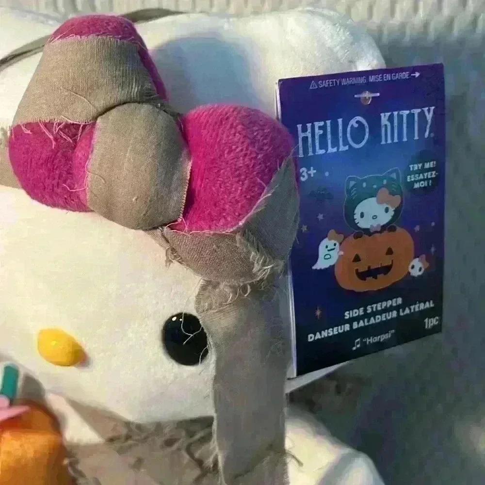 Hello Kitty Musical Halloween Mummy Side Stepper-NWT